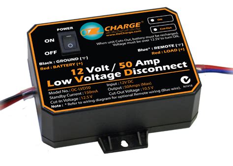 low voltage disconnect 12v